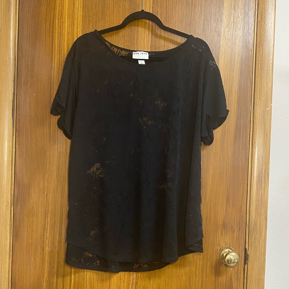 Black top size 2x